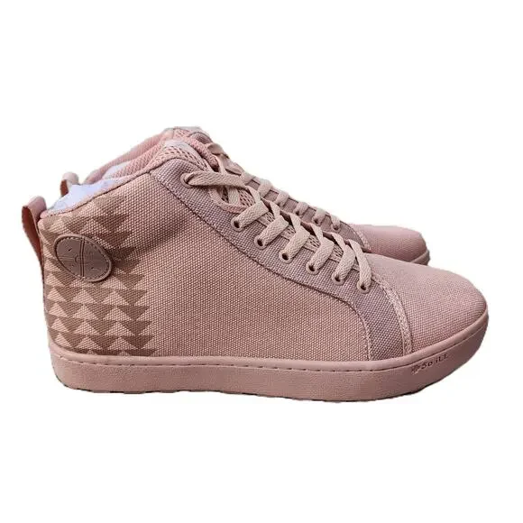 So iLL Drifter Dirty Pink Hiking Organic Sneakers Unisex - Picture 3 of 10